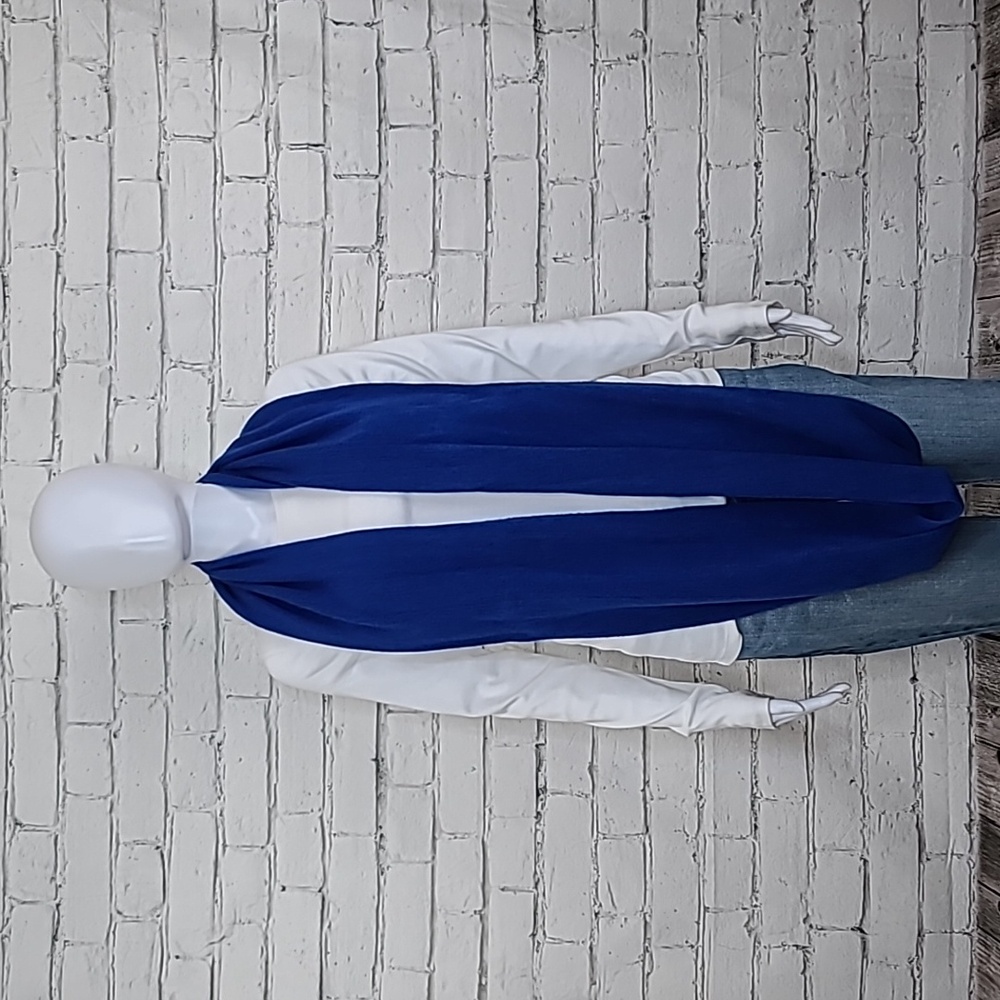 Calvin Klein Super Soft Acrylic Knit Cold Weather Loop/Infinity Scarf Klein Blue